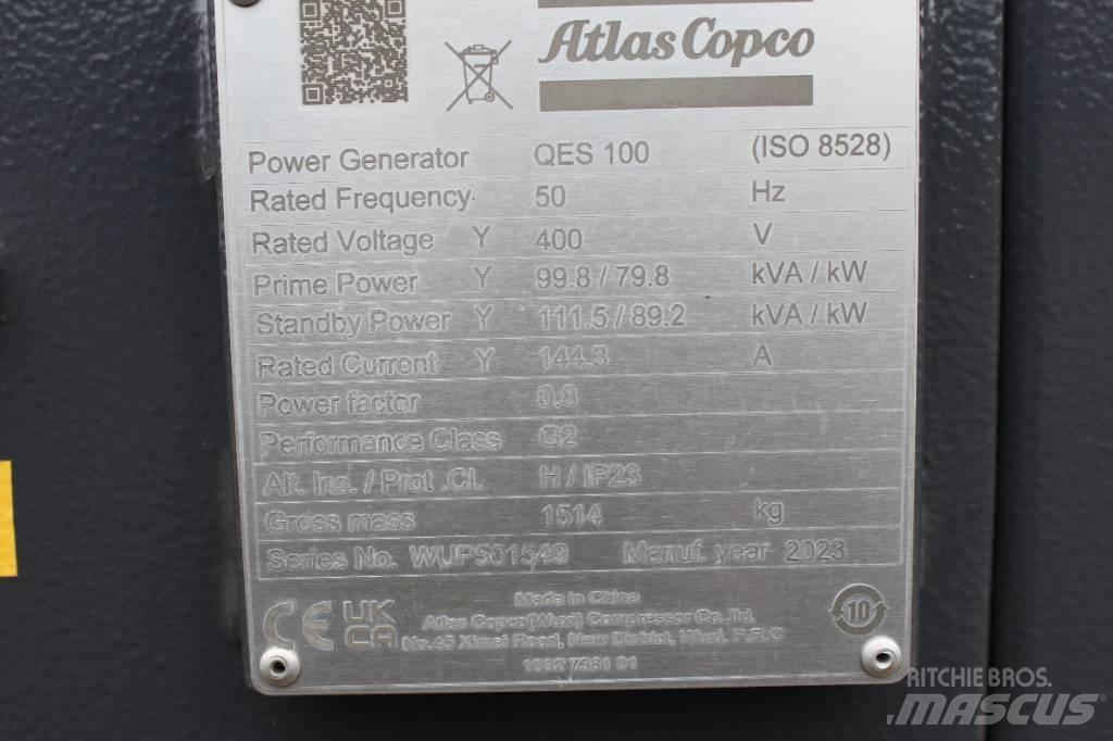 Atlas Copco QES 100 Dizelski agregati