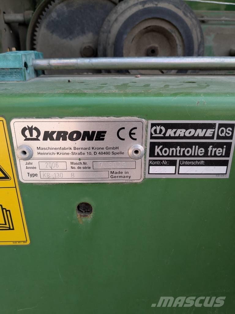 Krone KR 130 Balirke (okrogle bale)