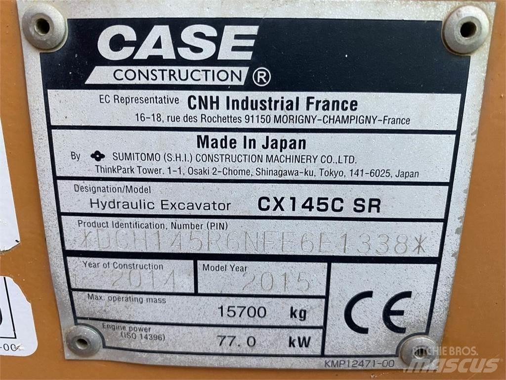 CASE CX145C Bagri goseničarji