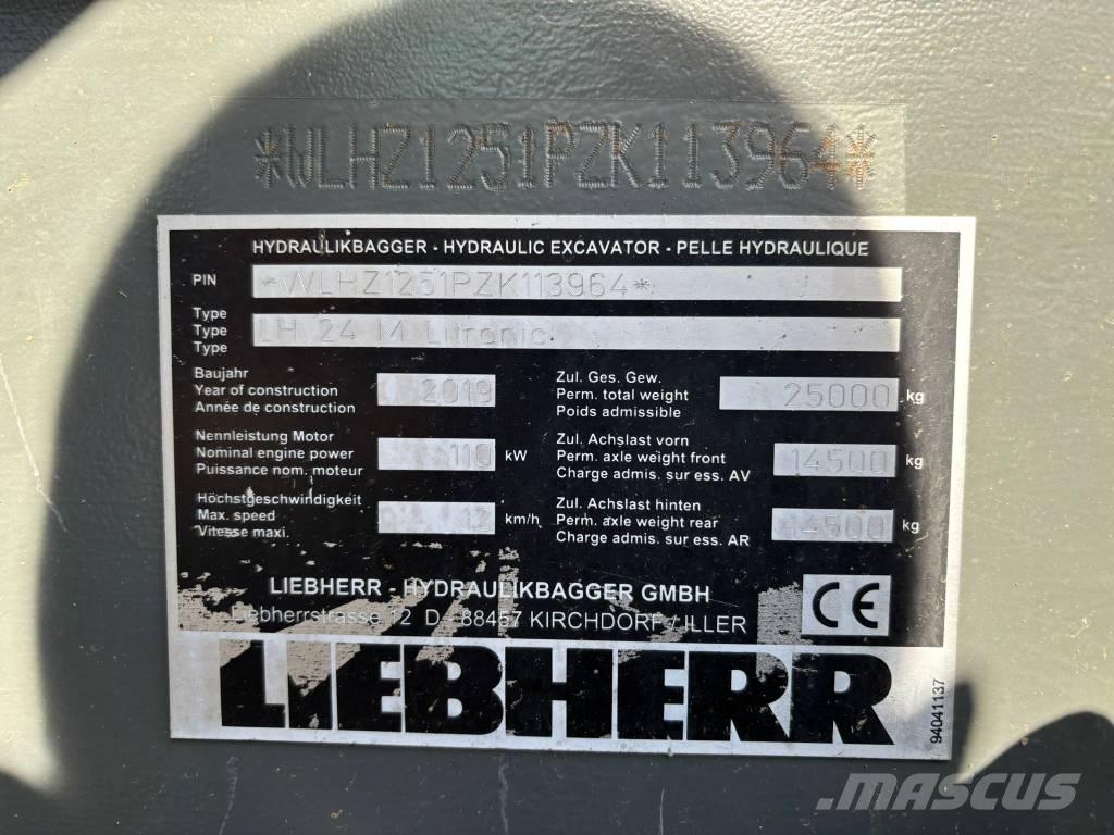 Liebherr LH 24 M Bagri za prekladanje primarnih/sekundarnih surovin
