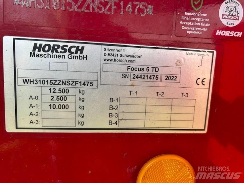 Horsch Focus 6 TD Kombinirane sejalnice