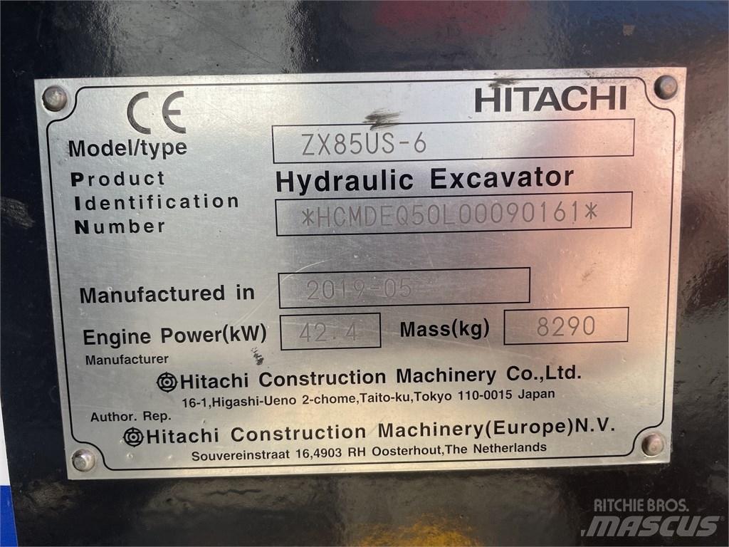 Hitachi ZX 85 US-6 Midi bagri 7t – 12t