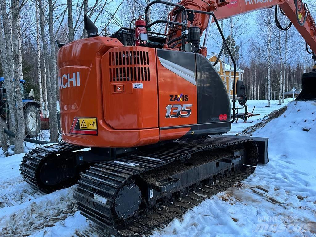 Hitachi ZX135US-7 Bagri goseničarji