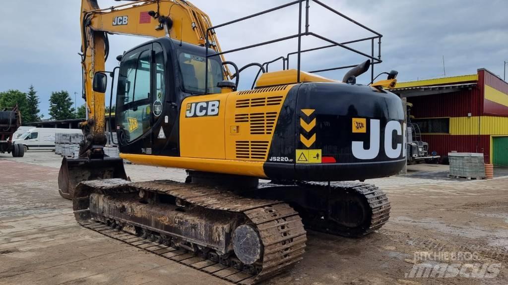 JCB JS 220 LC Bagri goseničarji
