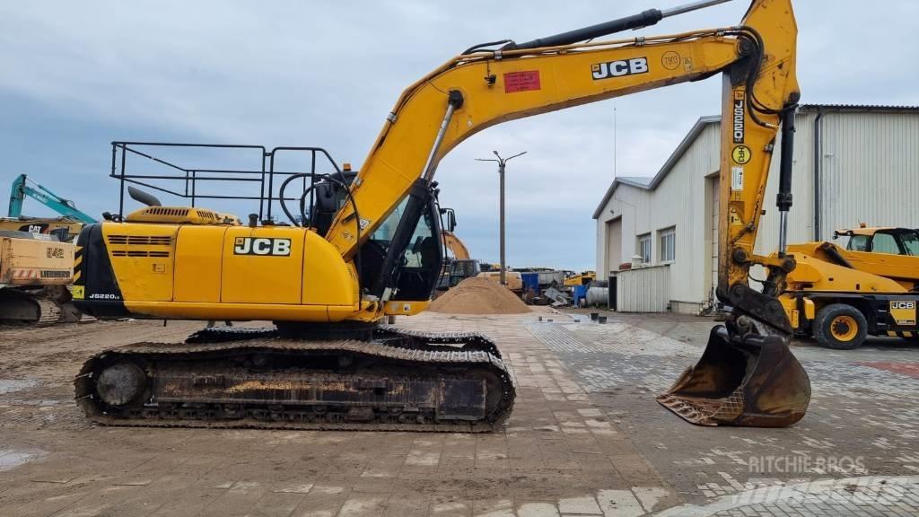 JCB JS 220 LC Bagri goseničarji