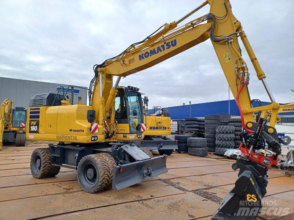 Komatsu PW180-11E0 Bagri na kolesih