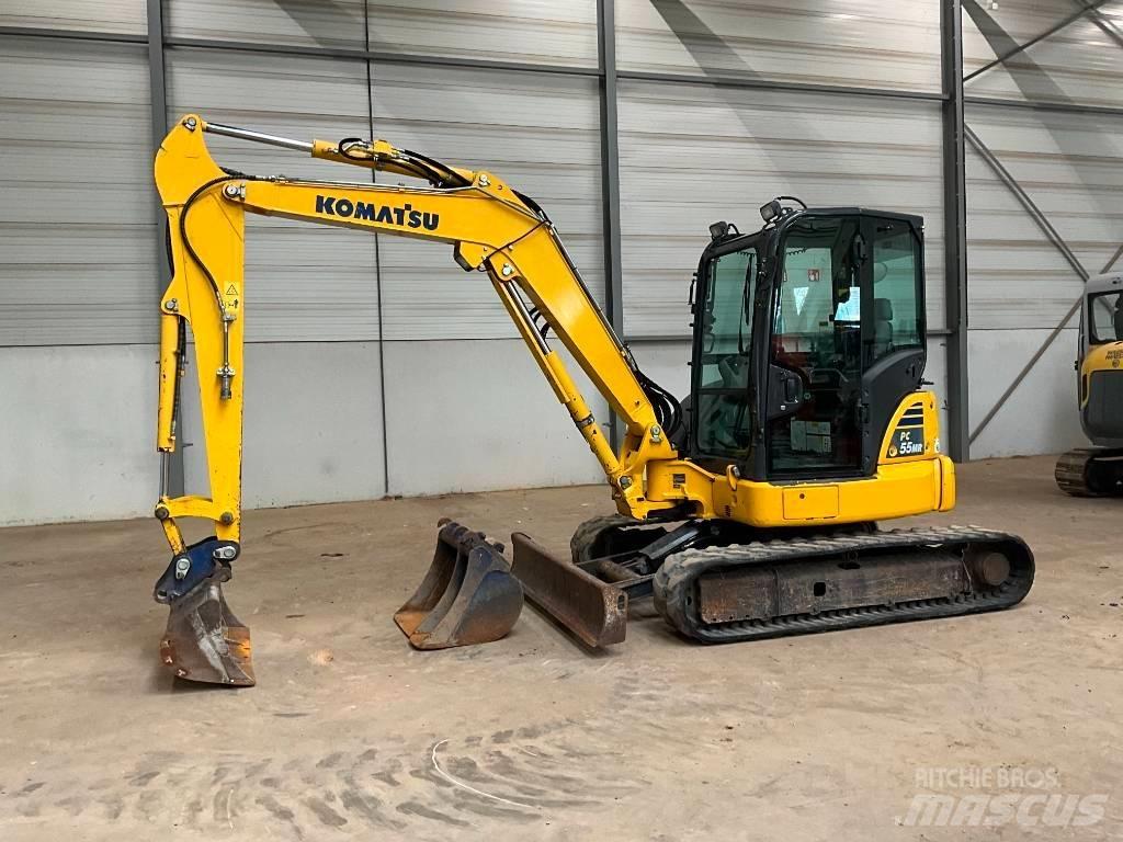 Komatsu PC 55 MR Mini bagri <7t