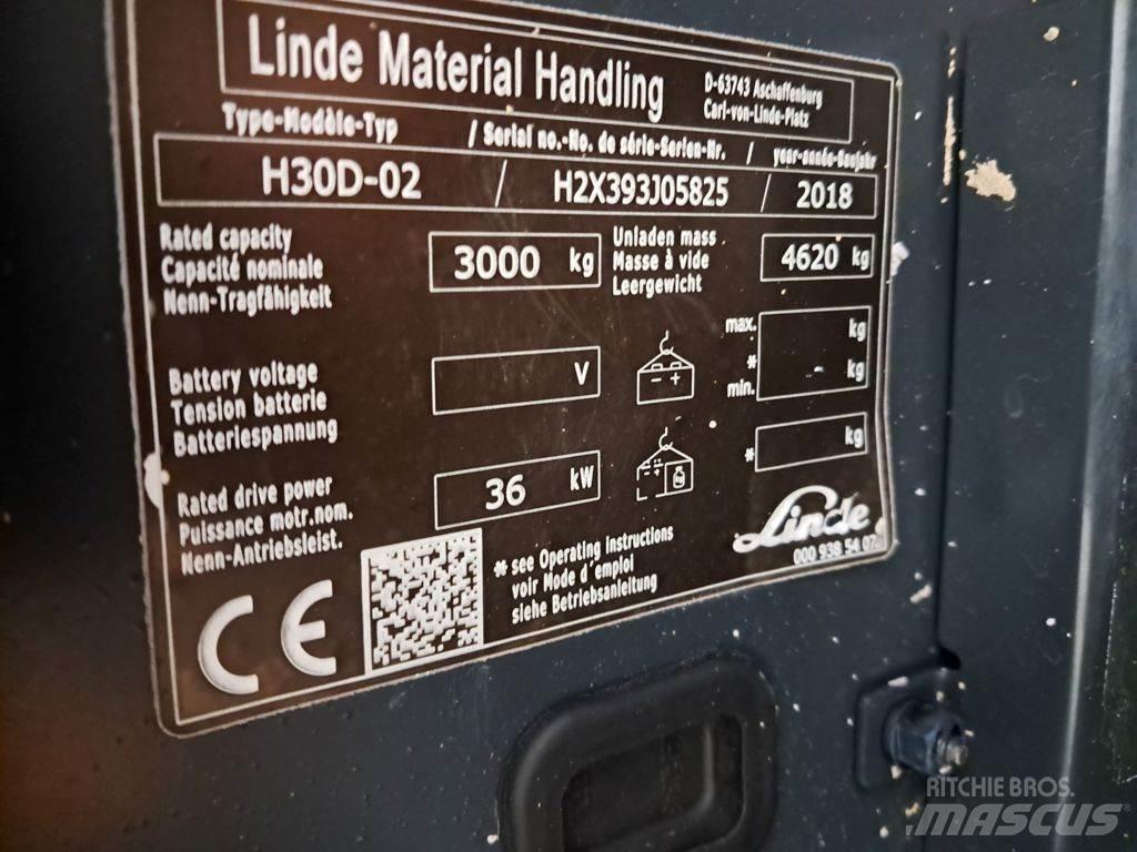 Linde H30D-02 Dizelski viličarji