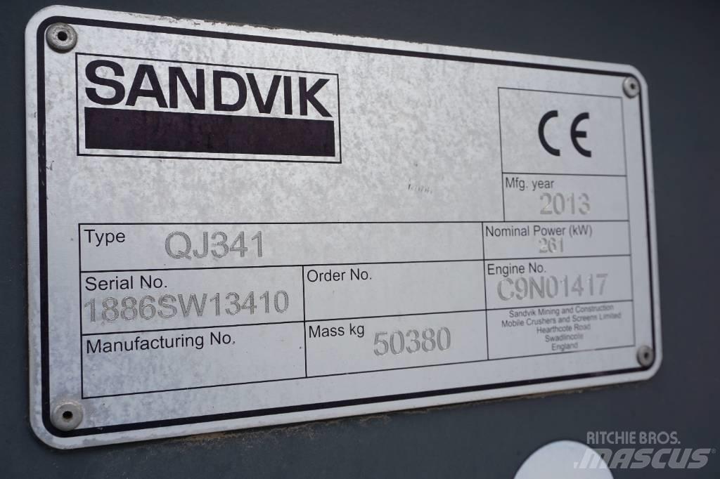 Sandvik QJ 341 Mobilni drobilniki