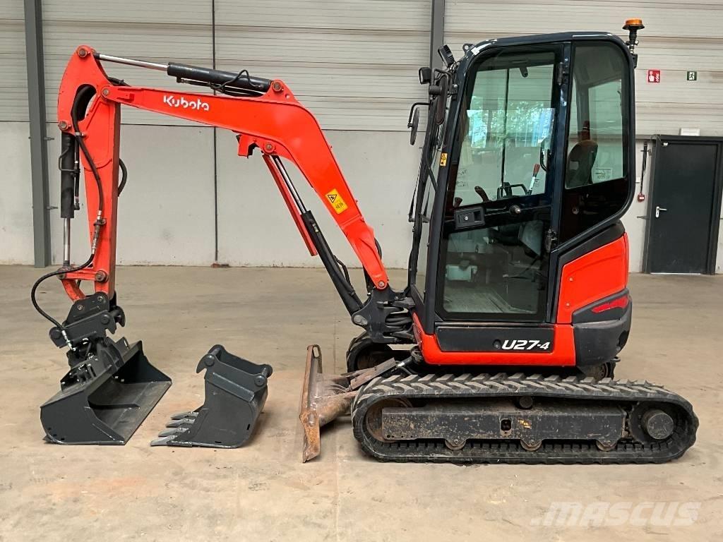 Kubota U 27-4 Mini bagri <7t