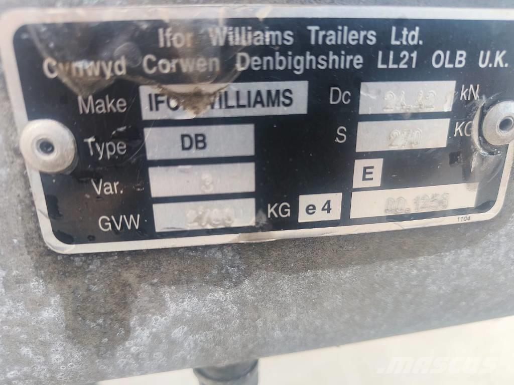Ifor Williams GX 84 Druge prikolice