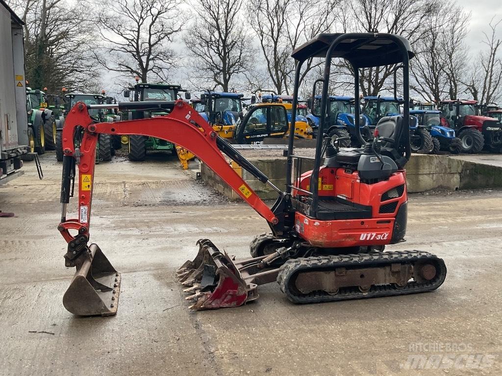Kubota U 17-3 Mini bagri <7t