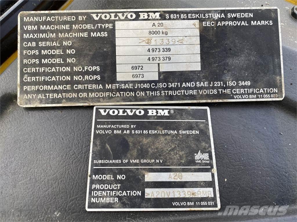 Volvo A20 Ne cestni demperji