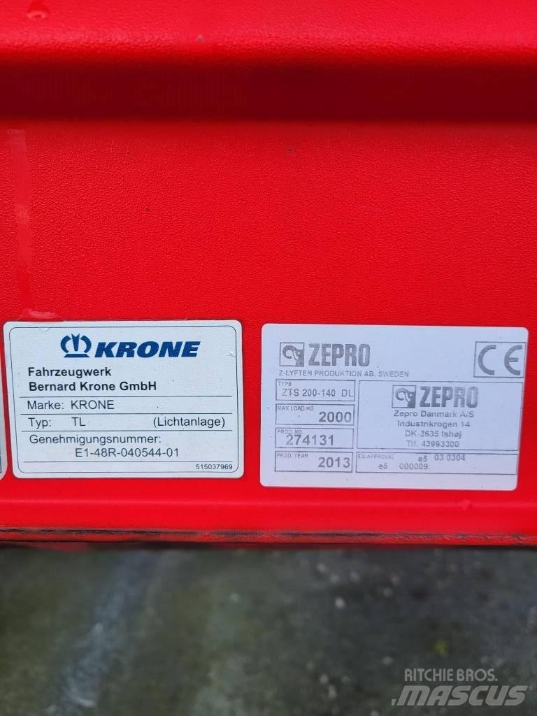 Krone SDP 27 Polprikolice s ponjavo