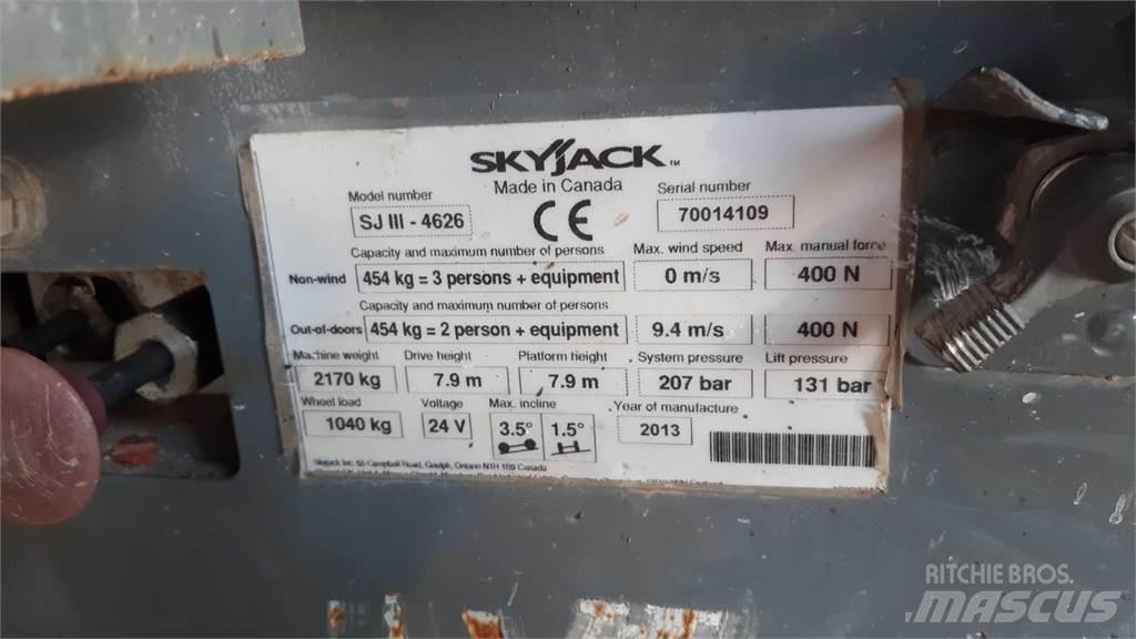 SkyJack SJIII4626 Škarjaste dvižne ploščadi