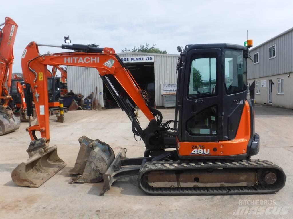 Hitachi ZX 48 U-6 Mini bagri <7t