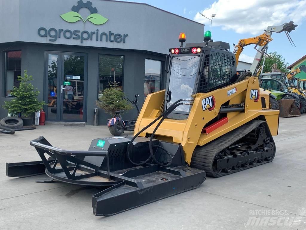 CAT ASV RC100 Skid steer mini nakladalci