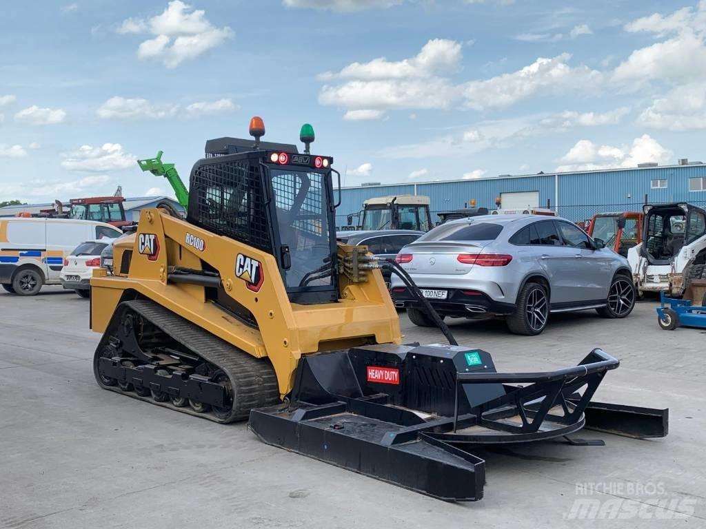 CAT ASV RC100 Skid steer mini nakladalci