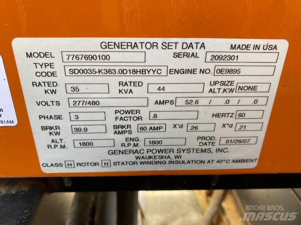 Generac 35 KW Dizelski agregati