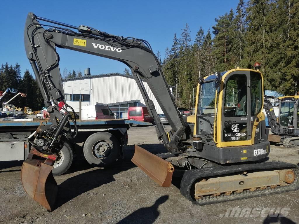 Volvo ECR 88 PLUS Midi bagri 7t – 12t
