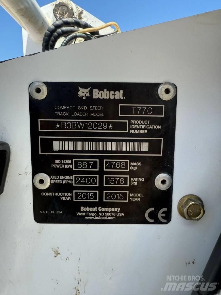 Bobcat T 770 Nakladalci goseničarji