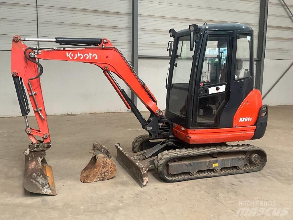 Kubota KX 61-3 Mini bagri <7t