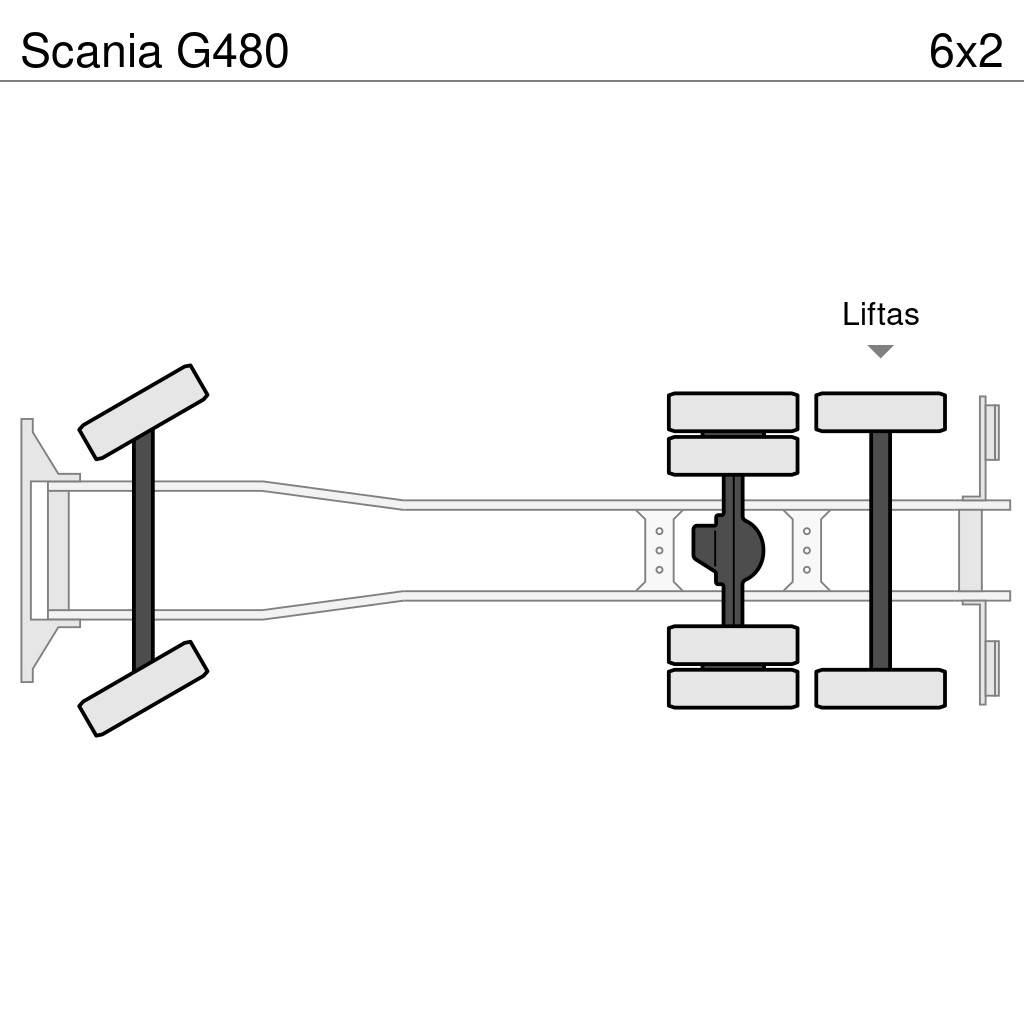 Scania G480 Tovornjaki zabojniki