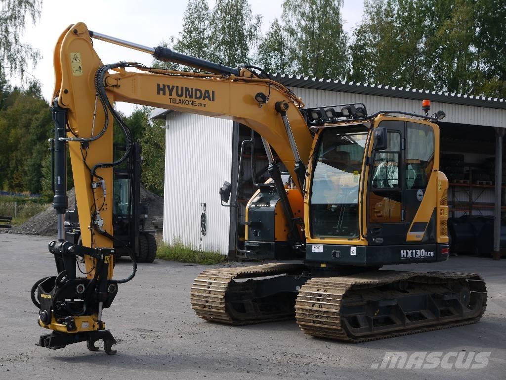 Hyundai HX 130 LCR Bagri goseničarji