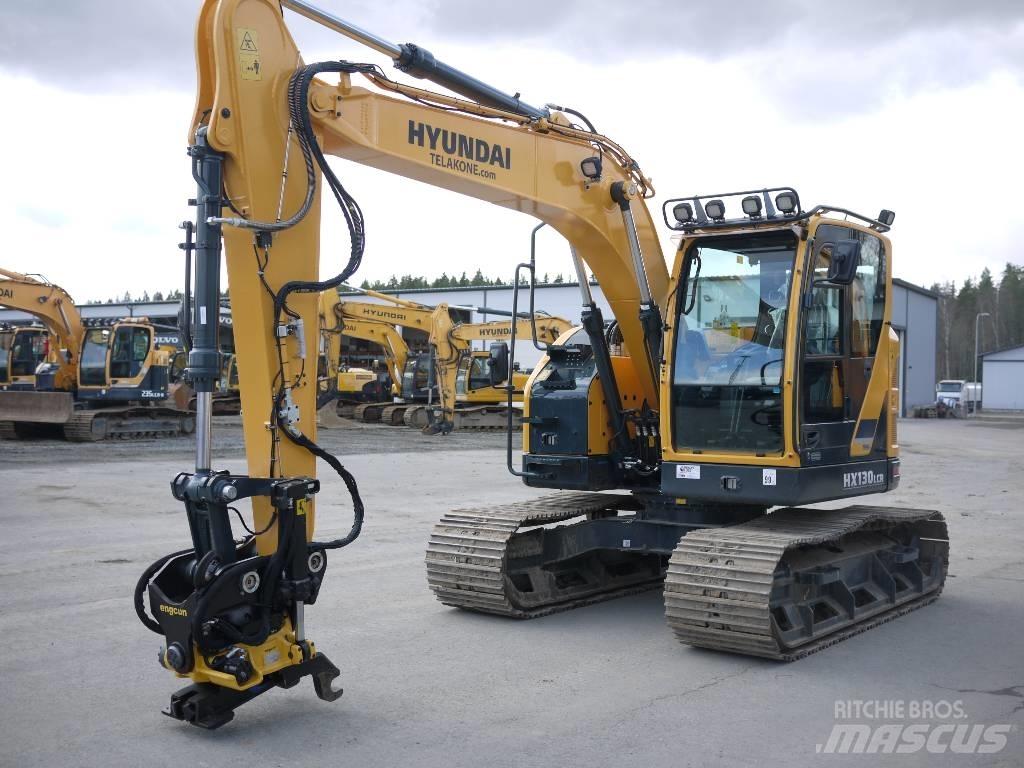 Hyundai HX 130 LCR Bagri goseničarji