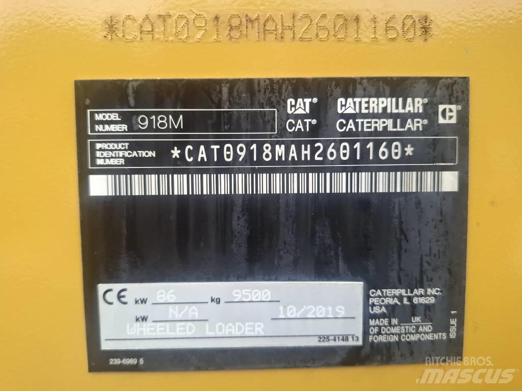 CAT 918 M Kolesni nakladalci