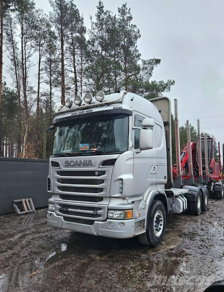 Scania R 730 Tovornjaki za hlode