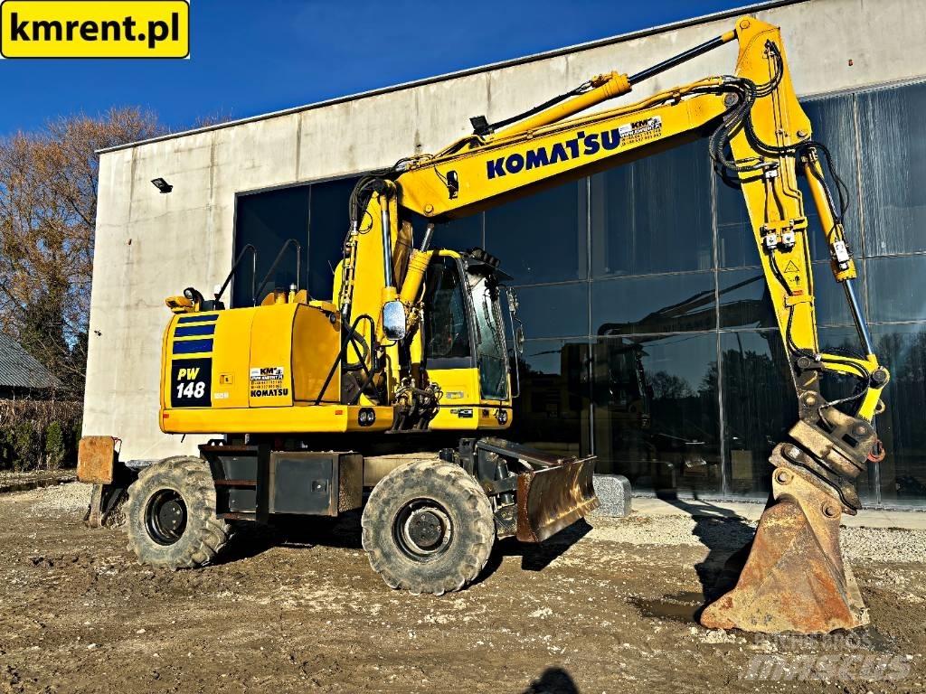 Komatsu PW 148 Bagri na kolesih