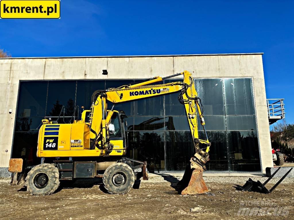 Komatsu PW 148 Bagri na kolesih