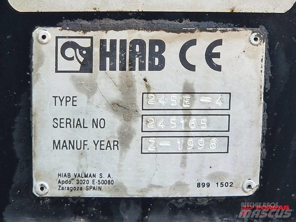 Hiab 245 E-4 Druga dvigala/žerjavi