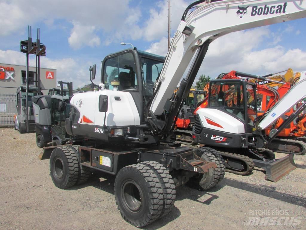 Bobcat E 57 W Bagri na kolesih