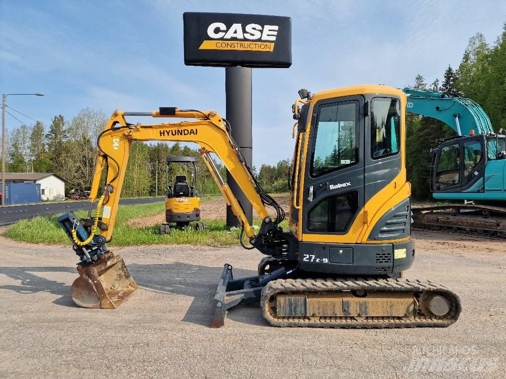 Hyundai Robex 27 Z-9 Mini bagri <7t