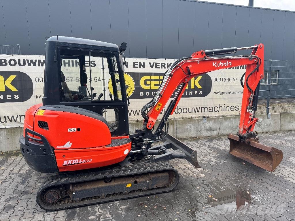 Kubota KX 101-3 A Mini bagri <7t