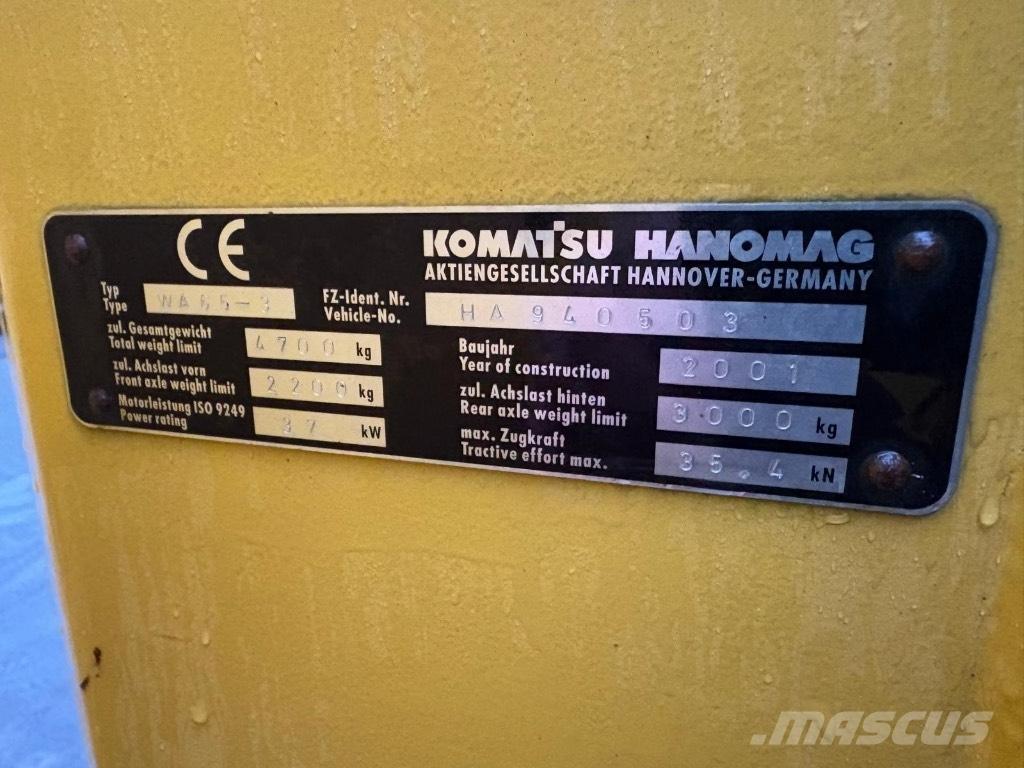 Komatsu WA 65-3 Kolesni nakladalci