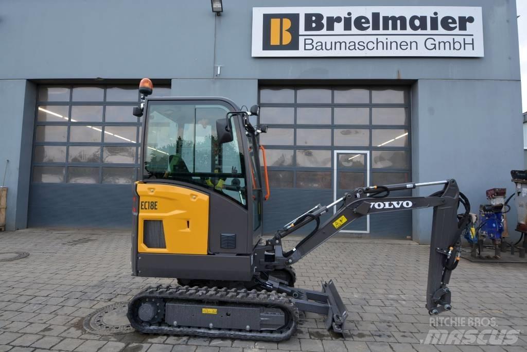 Volvo EC 18 E Mini bagri <7t