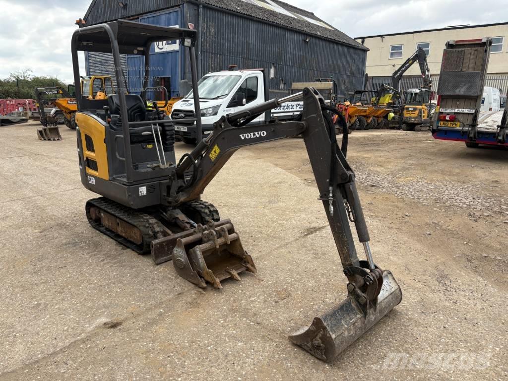 Volvo EC 15 D Mini bagri <7t
