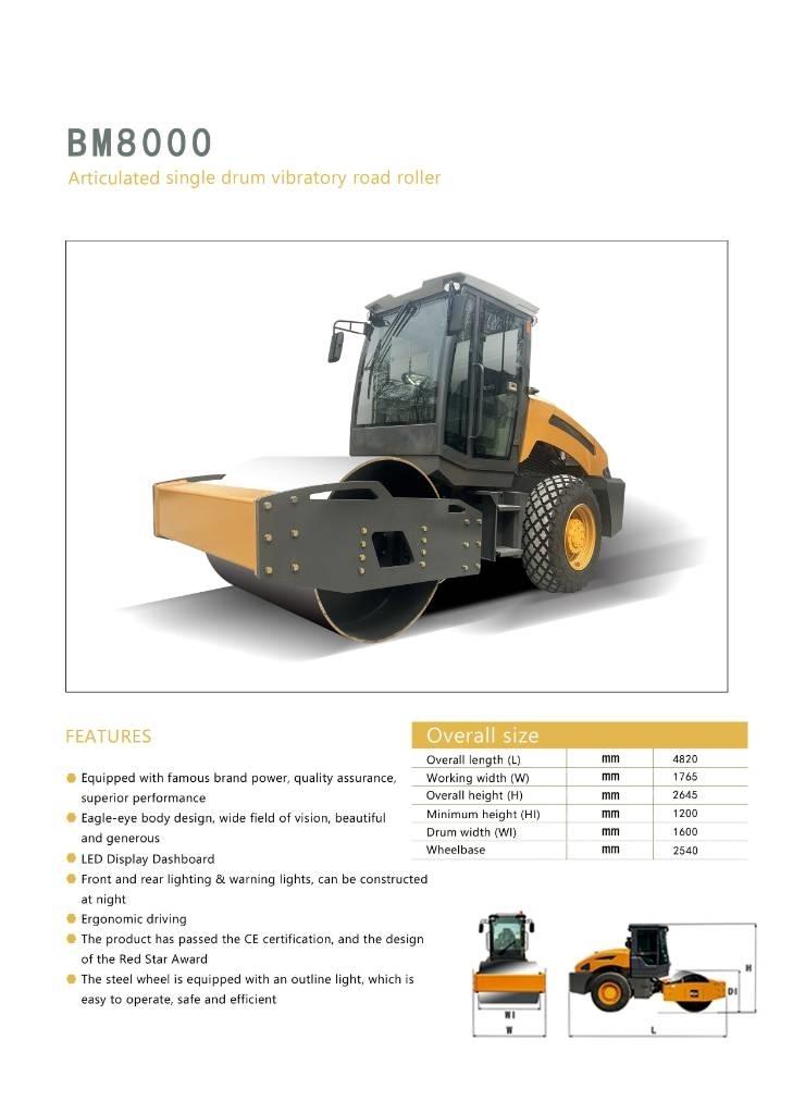  SDBM BM8000 Enojni valjarji