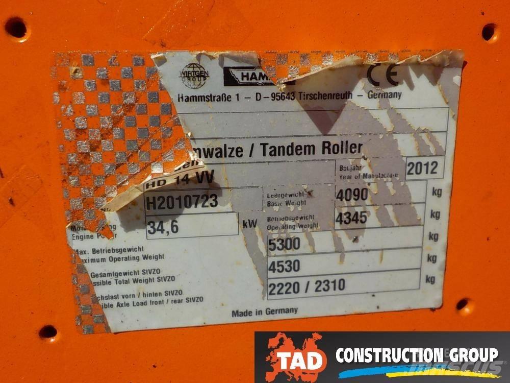 Hamm HD 14 Dvojni valjarji