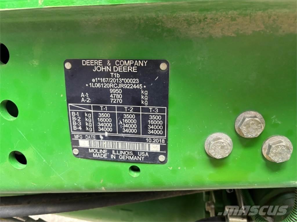 John Deere 6120R Traktorji