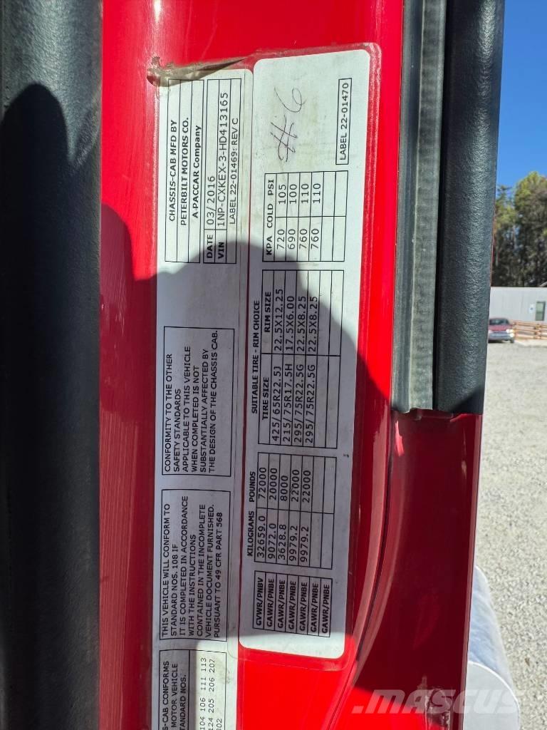 Peterbilt 567 Kiper tovornjaki