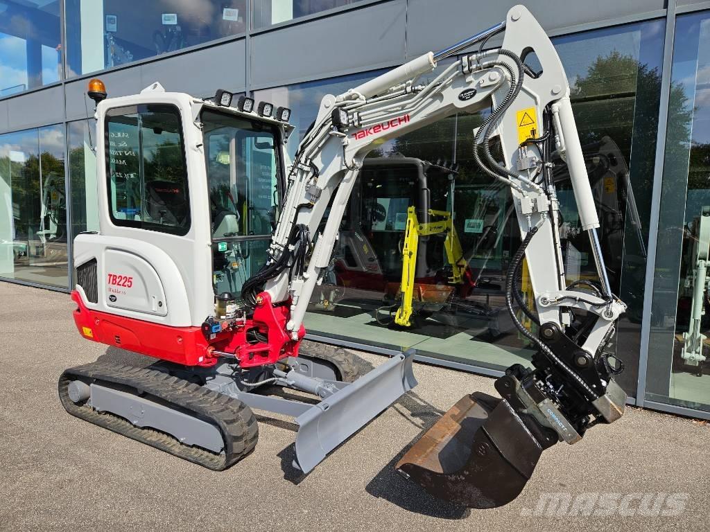 Takeuchi TB 225 Mini bagri <7t
