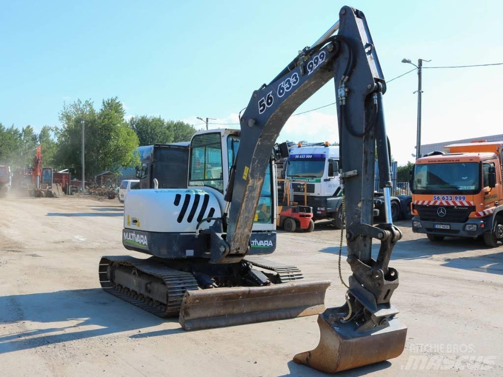 Terex TC 75 Midi bagri 7t – 12t