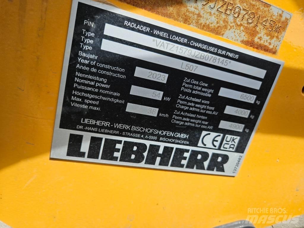 Liebherr L 507 S Kolesni nakladalci