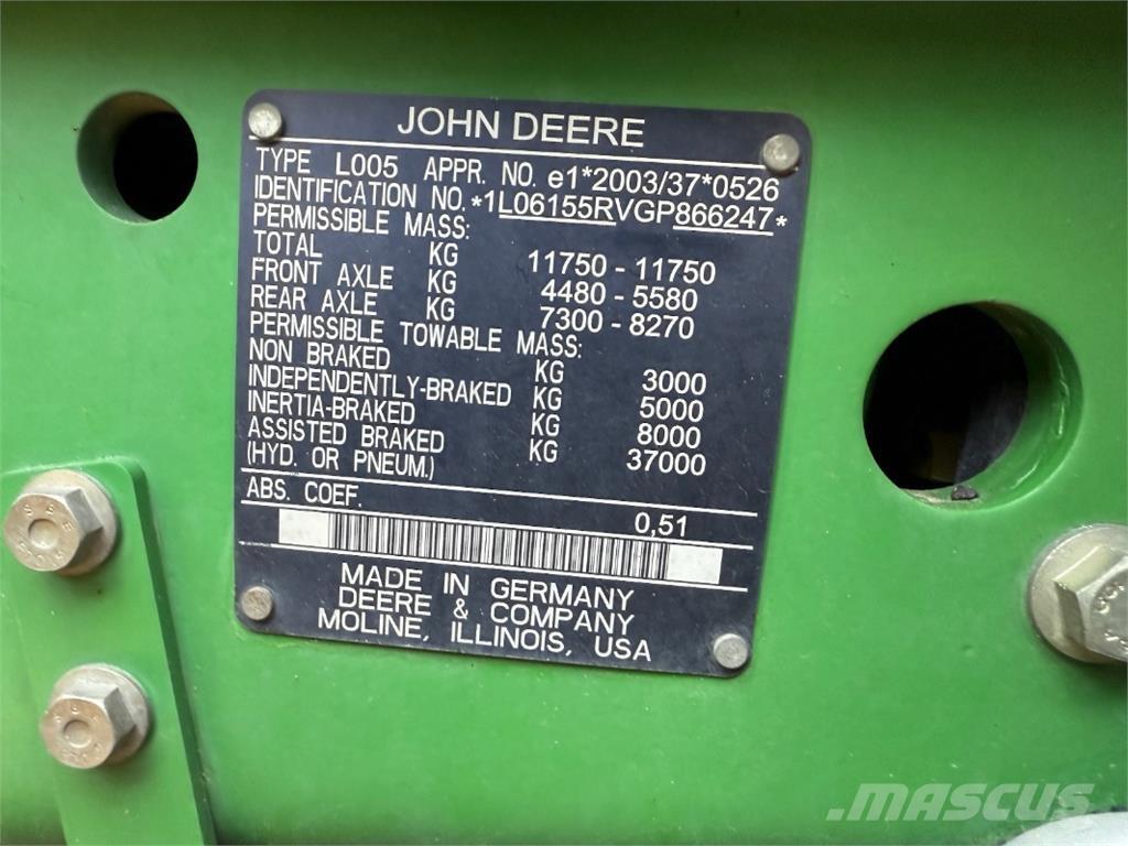 John Deere 6155R Kmetijstvo - drugo