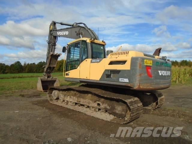 Volvo EC 220 DL Bagri goseničarji