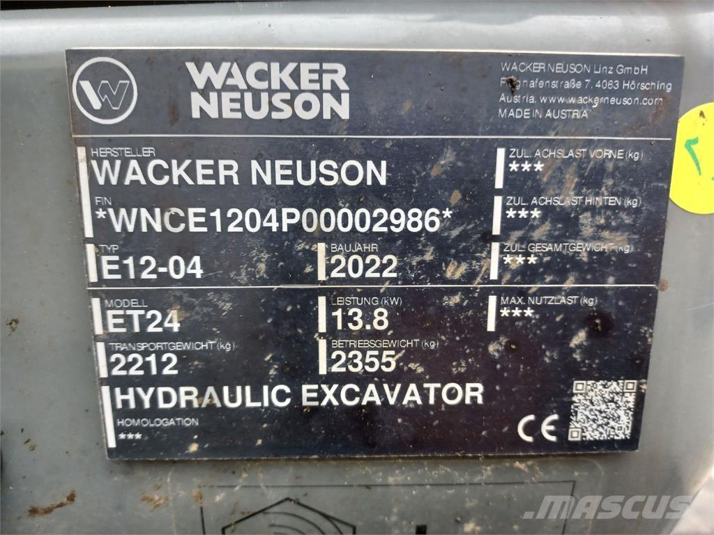 Wacker Neuson ET24 Bagri goseničarji